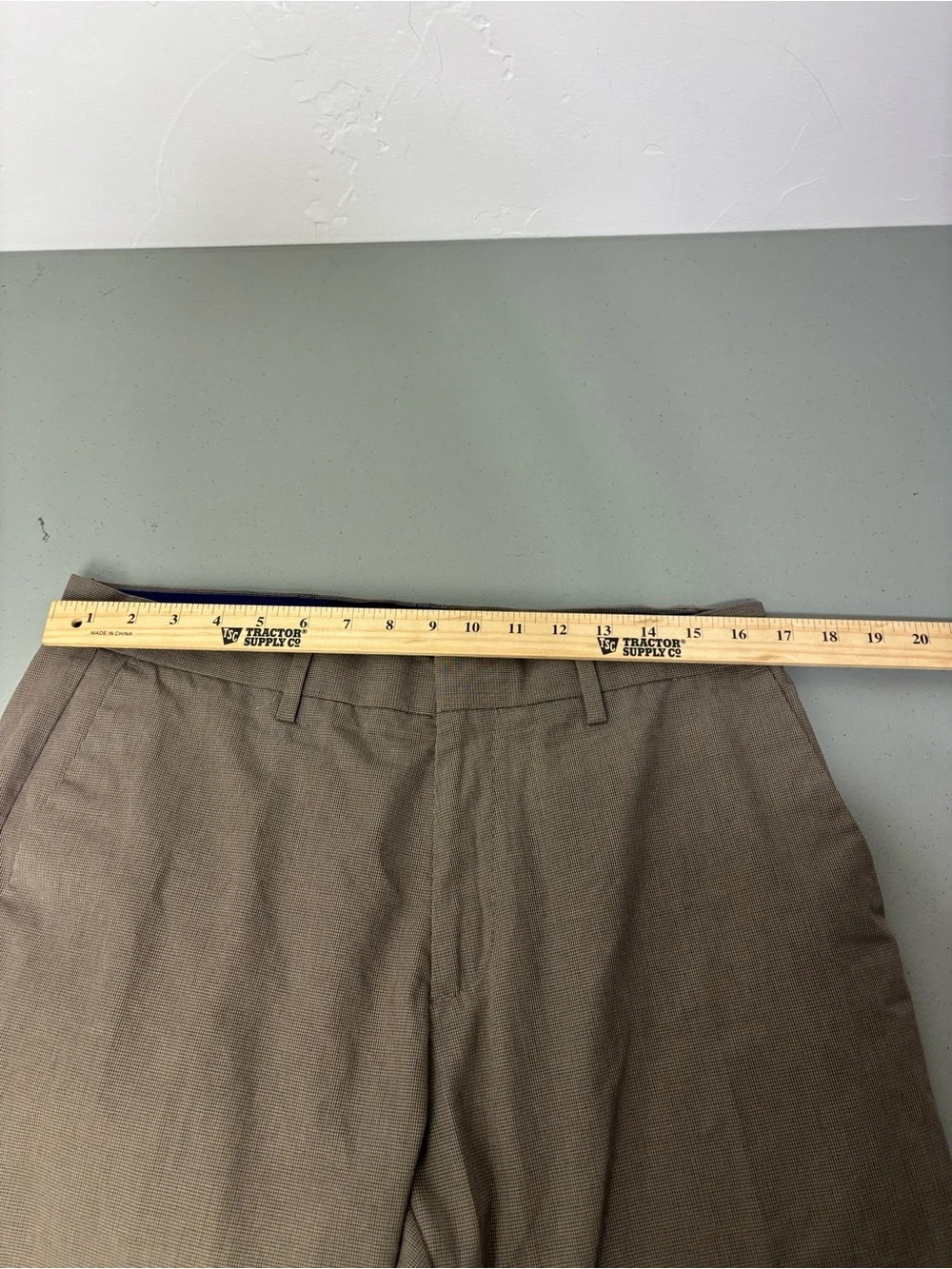 Banana Republic Men's Dress Pants Slacks 33x28 Cotton Preppy Career Office HEM